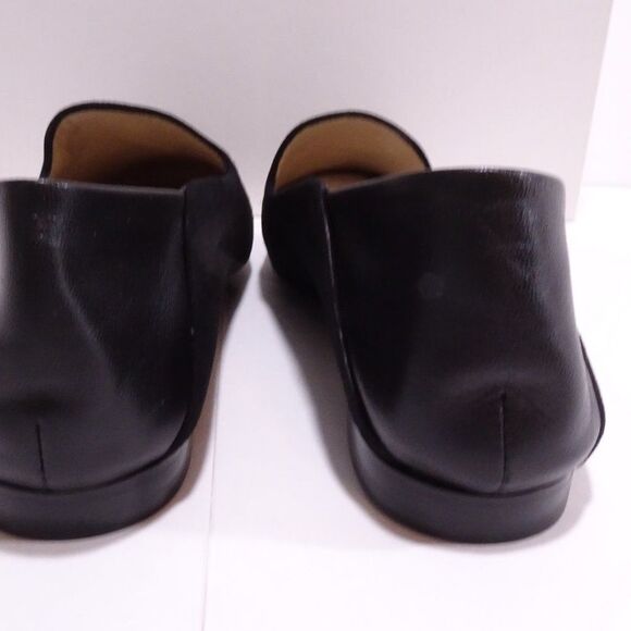 Theory  Slide Suede leather Loafer Slide Flats Size 37 NIB $495 - Picture 5 of 6